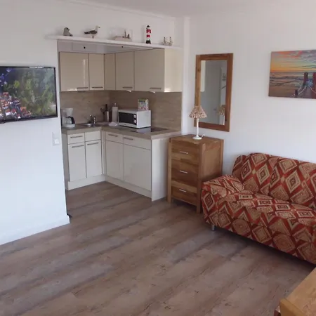 Апартаменты Saniertes Nichtraucher Studioappartement Westseite Ohne Tiere Вестерланд
